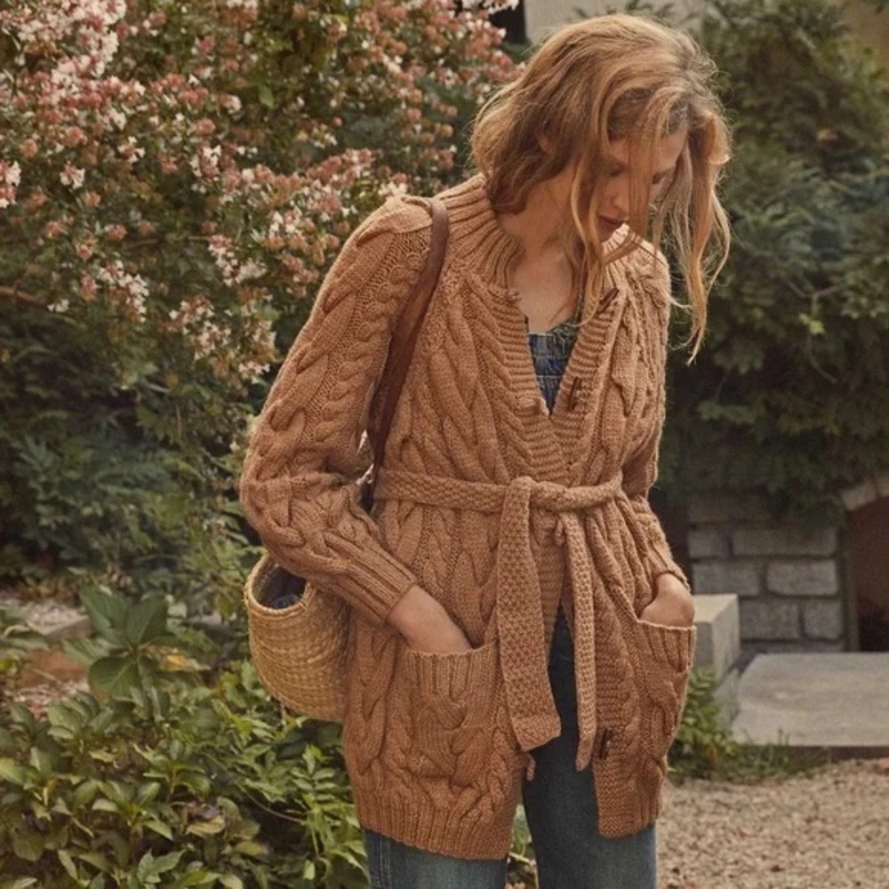 DÔEN Beech Cardigan - Size M